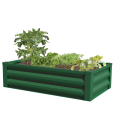 Rectangle Galvanized metal planter box